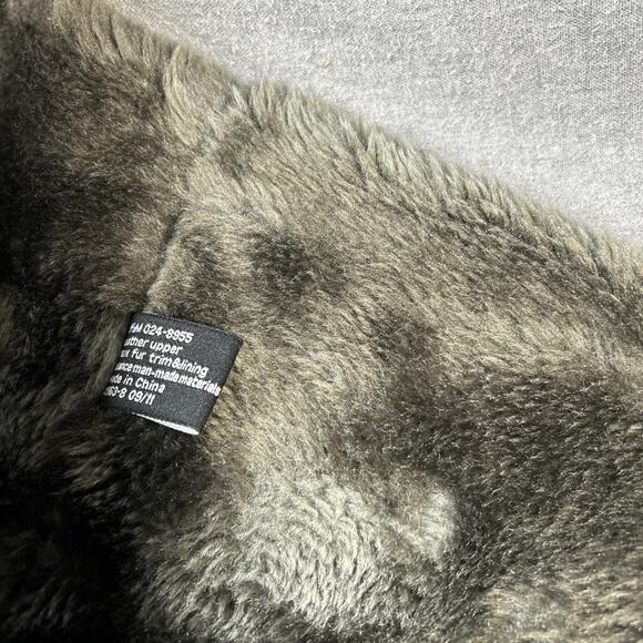 Baretraps Suede Leather Winter Boots Women 8.5M Brown Faux Fur 024-8955 - Picture 9 of 9